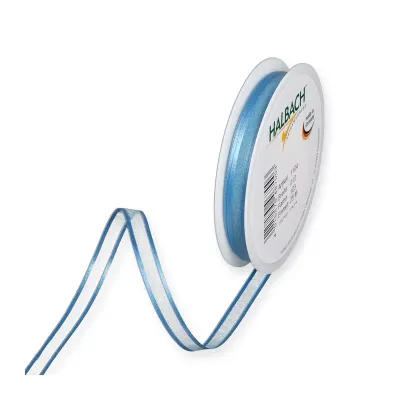 Nastro org.bord. mm.10 m.25 azzurro
