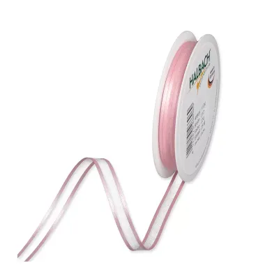 Nastro org.bord. mm.10 m.25 rosa