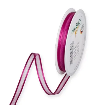 Nastro org.bord. mm.10 m.25 fucsia