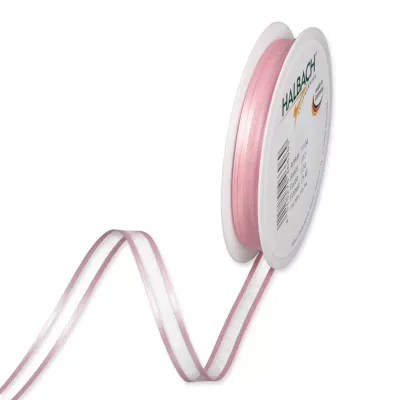 Nastro org.bord. mm.25 m.25 rosa