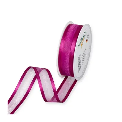 Nastro org.bord. mm.25 m.25 fucsia