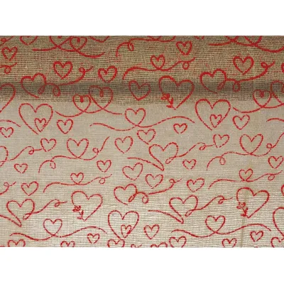 Bobina r 0,75x05 cot.cuori 3d avana