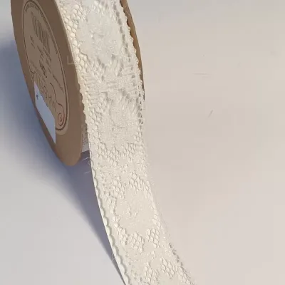 Nastro arianna mm.25 m.15 bianco