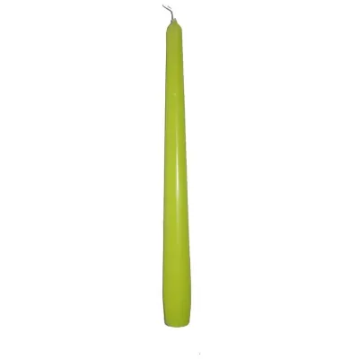 Candela conica 25 c limone (pz 12)
