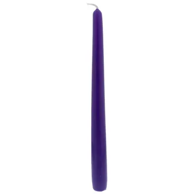 Candela conica 30 c viola (pz 12)
