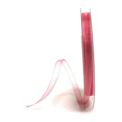 Nastro organdy mm.06 m.50 rosa ant.