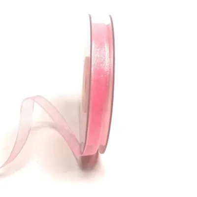 Nastro organdy mm.15 m.50 rosa