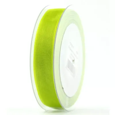 Nastro organdy mm.25 m.50 verde