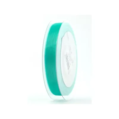 Nastro organdy mm.25 m.50 turchese