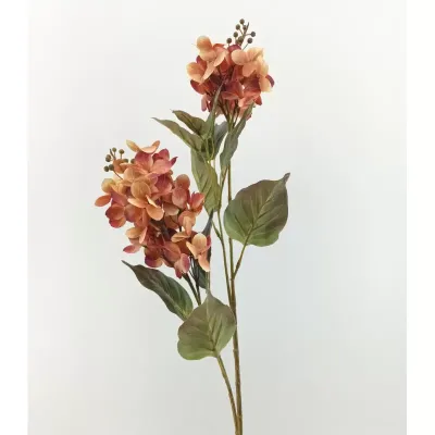 Ortensia autunnale cm.80 corallo