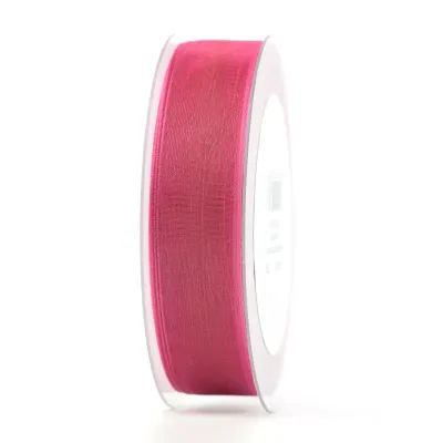 Nastro organdy mm.25 m.50 rosa