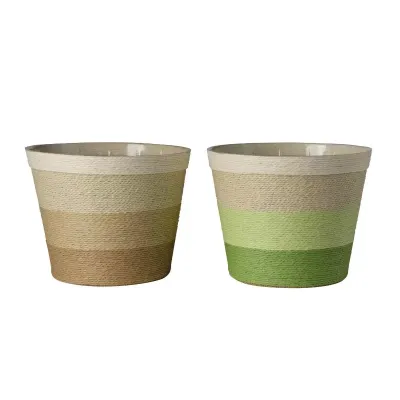 Be-cachepot d.19 ass.verde-nat.