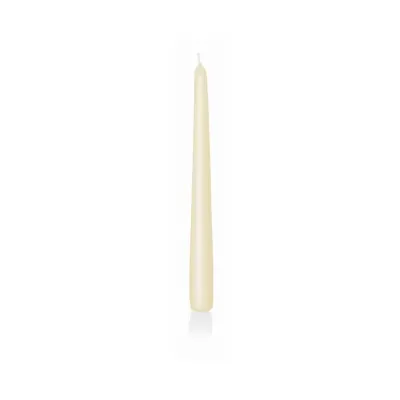 Candela conica 25 lt.cream (pz 12)