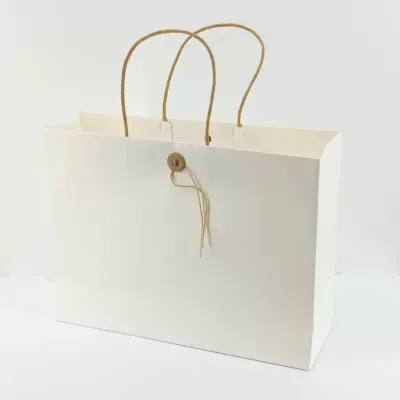 Shopper lock 32x24 bianco (pz.10)