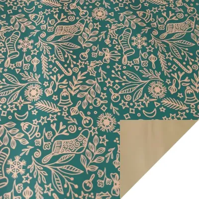 Bobina cp 1x25 festive icons verde