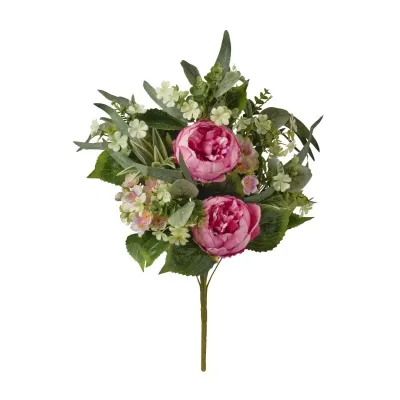 Peonia frontale cm.60 rosa