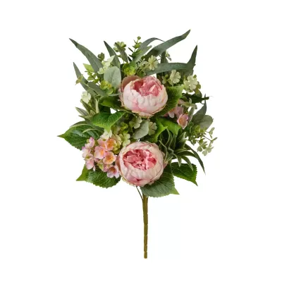 Peonia frontale cm.60 rosa