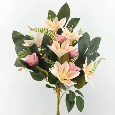 Lilium-rose frontale cm. 50 mauve