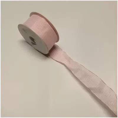 Nastro mm.38 m.25 vichy rosa