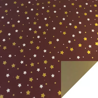 Bobina cp 1x25 stelline marrone