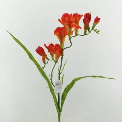 Fresia ramo cm. 56 arancio