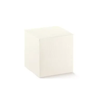 Scatola 10x10 h.10 bianco (pz.10)