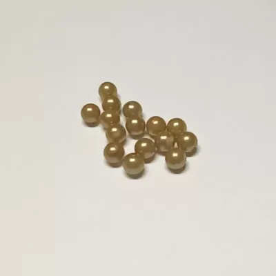 Perla mm.10  con foro  oro (pz.120)