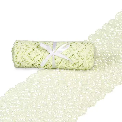 Table runner pizzo cm.15 m.1,80 verde