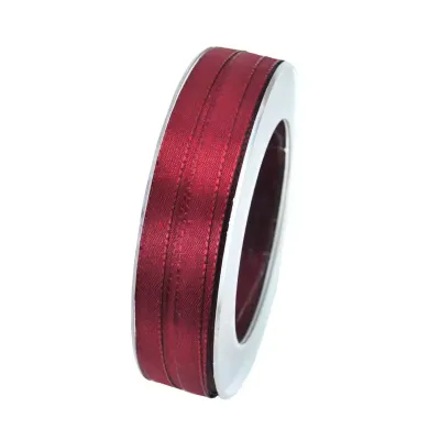 Nastro taffeta mm.10 m.50 bordeaux