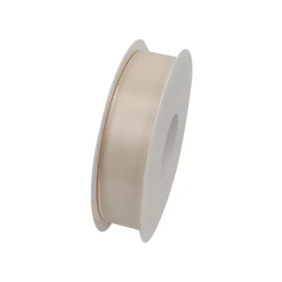 Nastro taffeta mm.25 m.50 panna