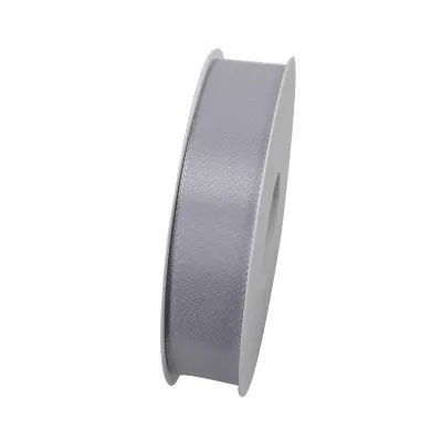 Nastro taffeta mm.25 m.50 argento