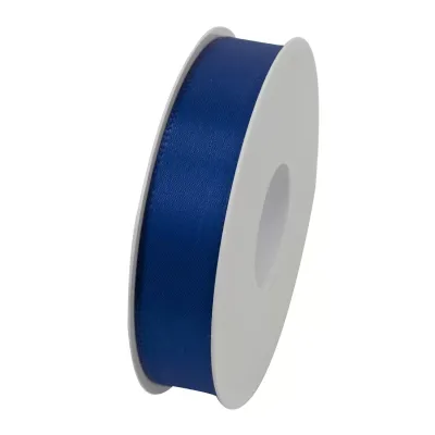 Nastro taffeta mm.25 m.50 blu oltrem.