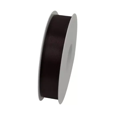 Nastro taffeta mm.25 m.50 marrone