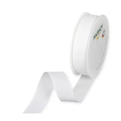 Nastro cotton look mm.25 m.25 bianco