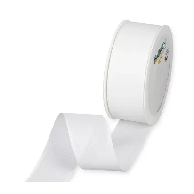 Nastro cotton look mm.40 m.25 bianco
