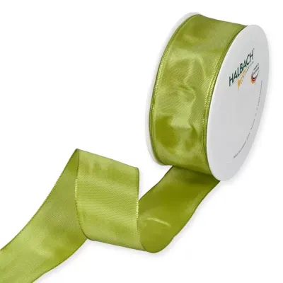 Nastro taffeta an.mm.40 m.25 limone