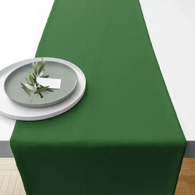 Runner cotone 040x150 verde