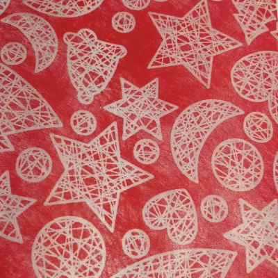 Bobina df 0,68×09 frozen polyweb rosso