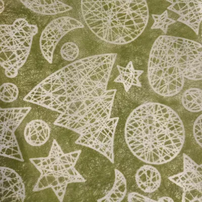 Bobina df 0,68×09 frozen polyweb verde oliva