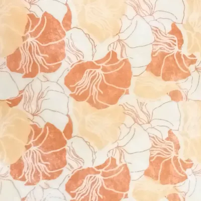 Bobina df 0,68x09 flowery polyweb arancio