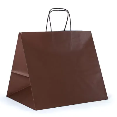 Shopper afc 25x30 carta marrone (pz.25)  