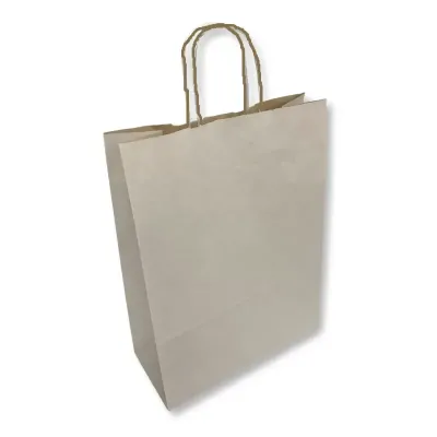 Shopper  32x41 carta crema (pz.25)   