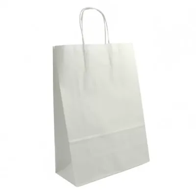 Shopper  54x50 carta bianco (pz.25)   