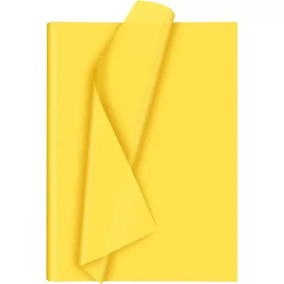 Fogli 50×76 carta velina giallo chiaro (pz.24)