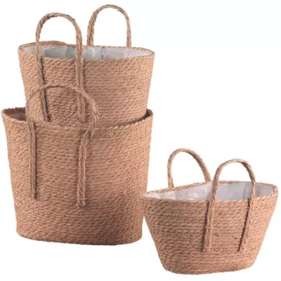 Bcr-borsa corda 40x32 h.35 rosa (set 3)