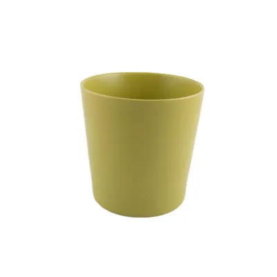 Basic-vaso d.11 verde lucido