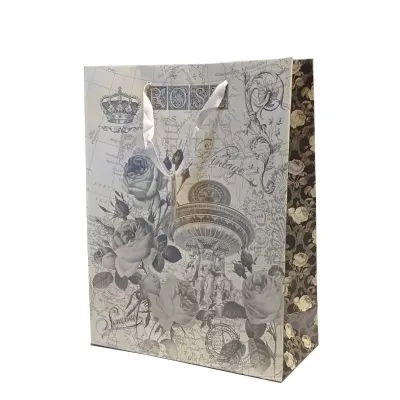 Shopper decor 26x33 rose