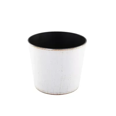 Ab-cachepot d.15,5 bianco