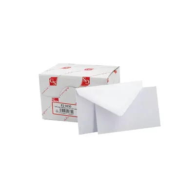 Biglietto + busta a 7x11 bianco (pz.100)