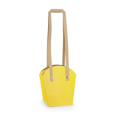 Carrybag 12x12 h.18 giallo (pz.10)